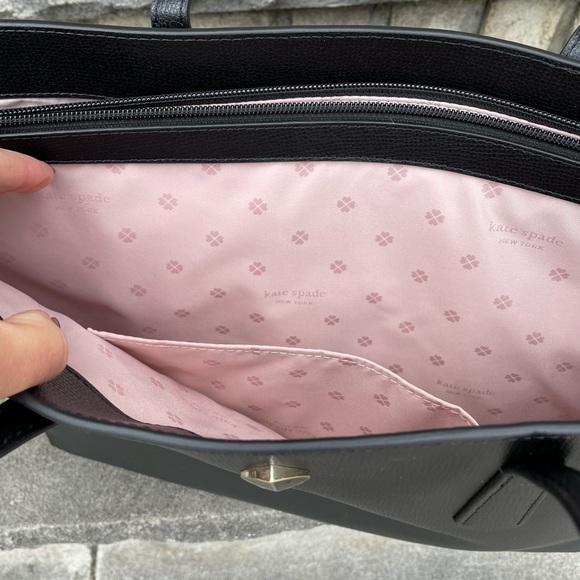 KATE SPADE Molly Large Work Tote Black NEW - Picture 13 of 15